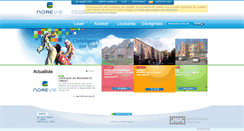 Desktop Screenshot of norevie.com